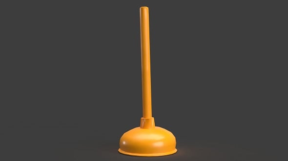 Plunger Tool - 3DOcean Item for Sale