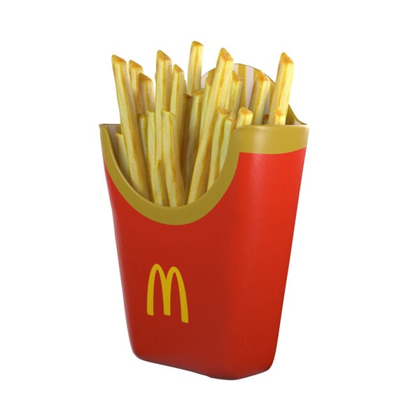 French Fries - 3DOcean Item for Sale
