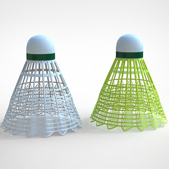 Badminton Shuttlecock - 3DOcean Item for Sale