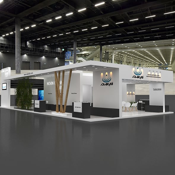 3d Exhibition Booth - 3DOcean Item for Sale