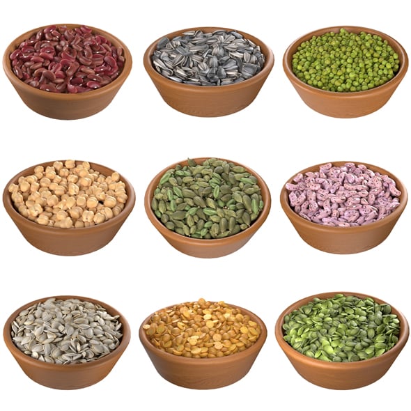 Bean and Seeds Collection v1 - 3DOcean Item for Sale