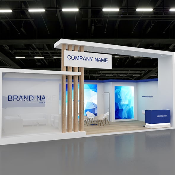 Exhibition 3D - 3DOcean Item for Sale