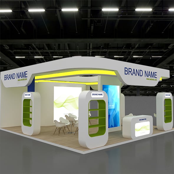 3d Exhibition - 3DOcean Item for Sale