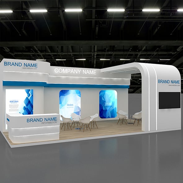 3d Stand - 3DOcean Item for Sale