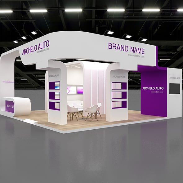 3d Stand - 3DOcean Item for Sale