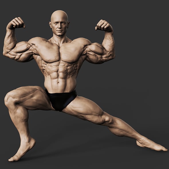 Bodybuilder - 3DOcean Item for Sale