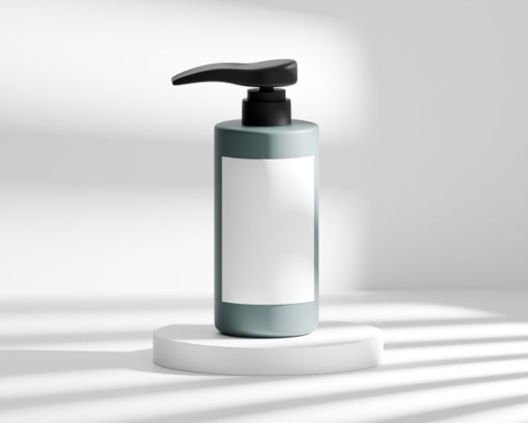 Cosmetic Bottle 3D Model - 3DOcean Item for Sale