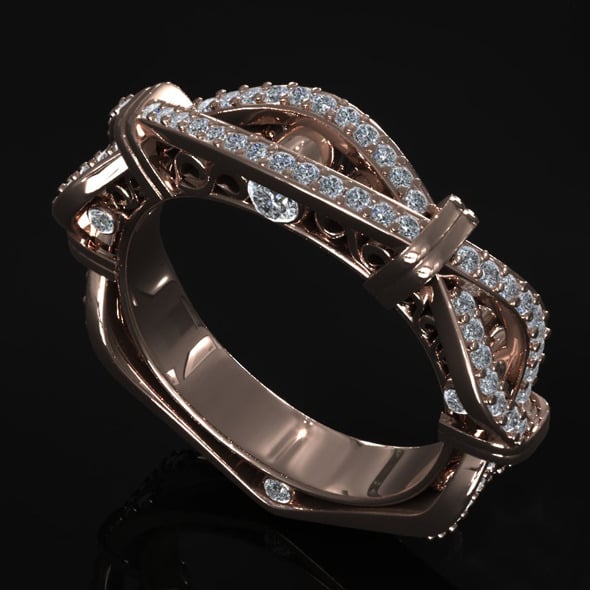 Diamond Ring Creative01 - 3DOcean Item for Sale