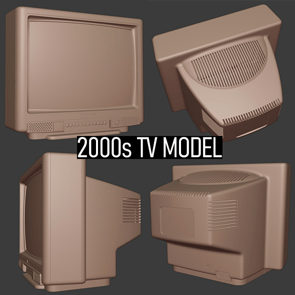 2000s TV - 3DOcean Item for Sale
