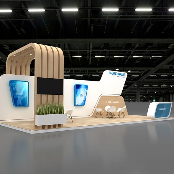 3d Exhibition - 3DOcean Item for Sale