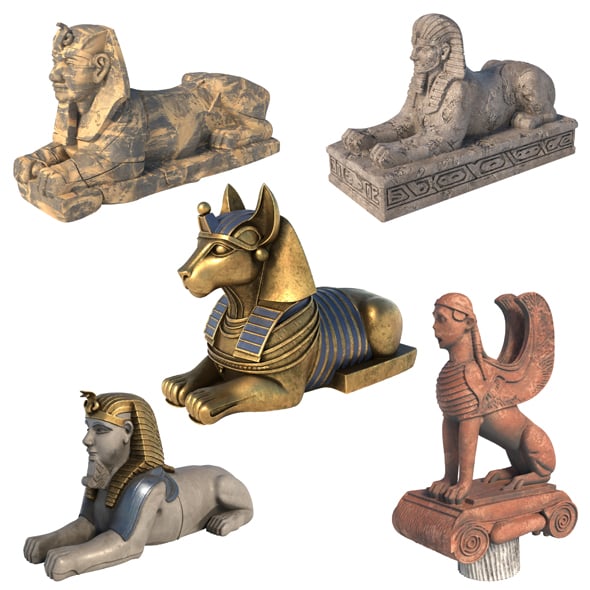 Sphinx Collection - 3DOcean Item for Sale