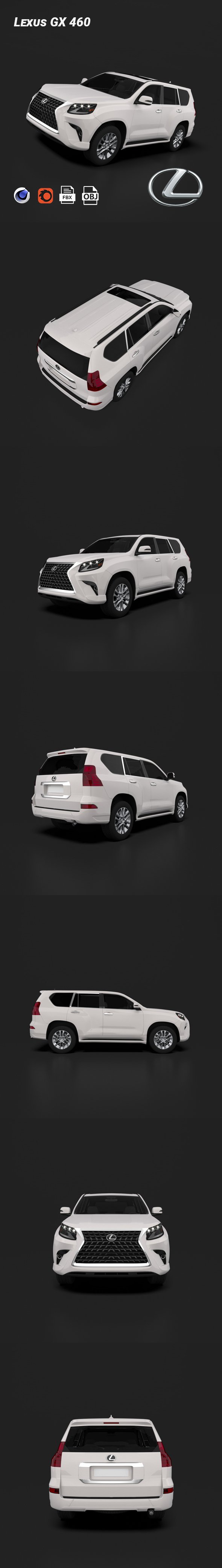 Lexus GX460 - 3DOcean Item for Sale