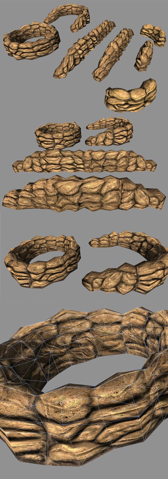 Sandbags Covers - 3DOcean Item for Sale