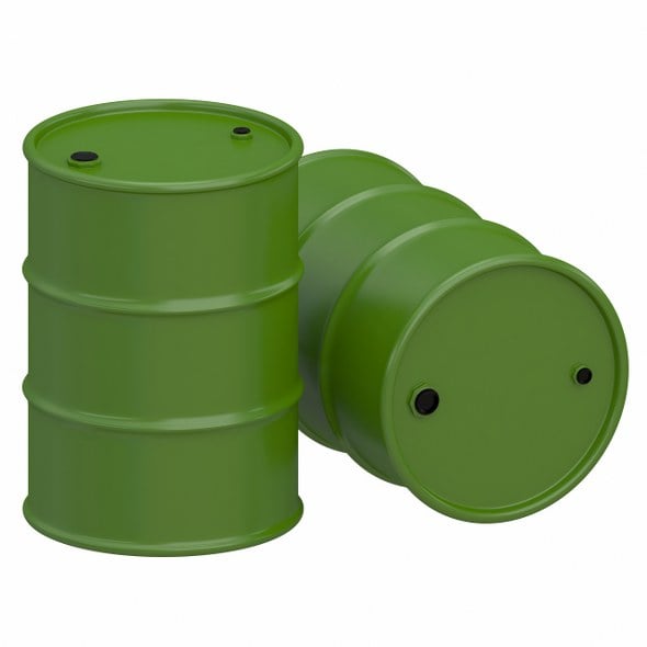 Barrel Green - 3DOcean Item for Sale