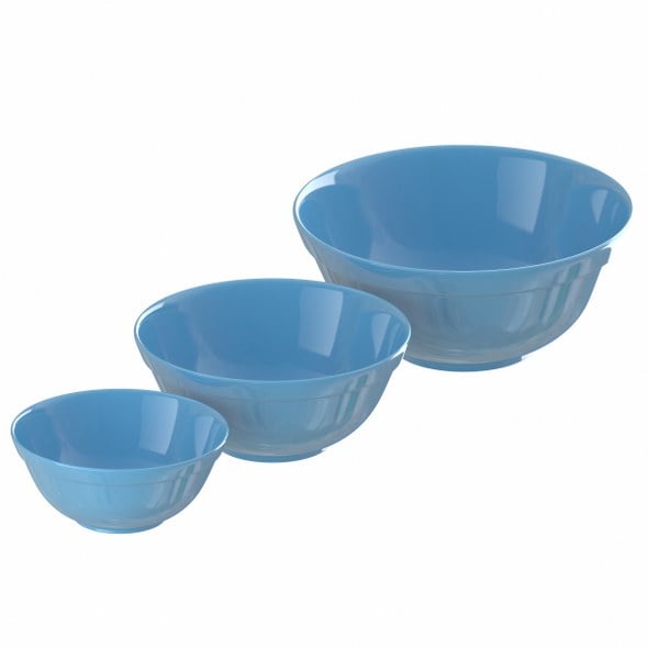 Blue Bowl - 3DOcean Item for Sale