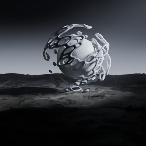 Stylized Alien Landscape Animation - 3DOcean Item for Sale