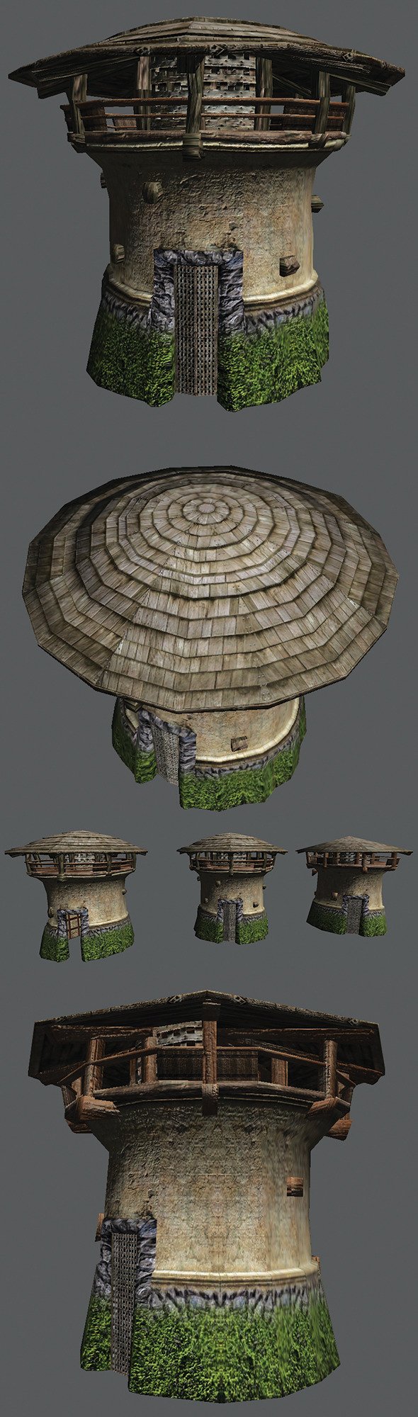 Round Tower - 3DOcean Item for Sale