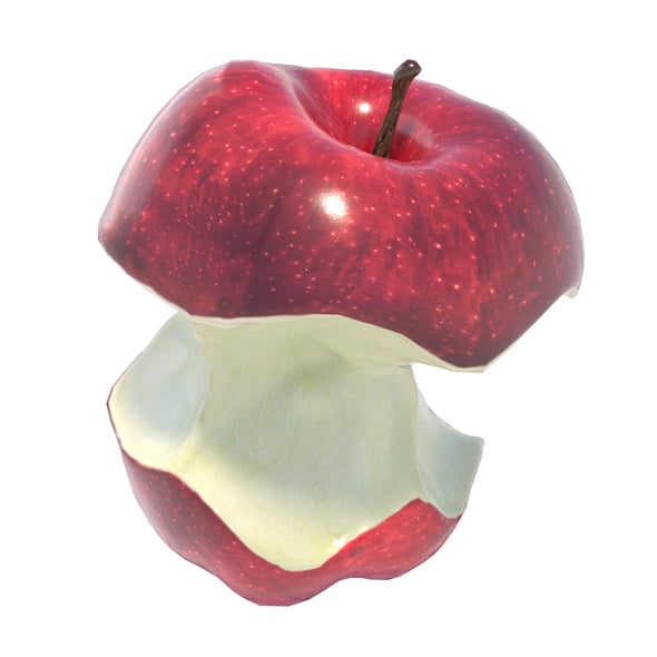 Apple Bitten - 3DOcean Item for Sale
