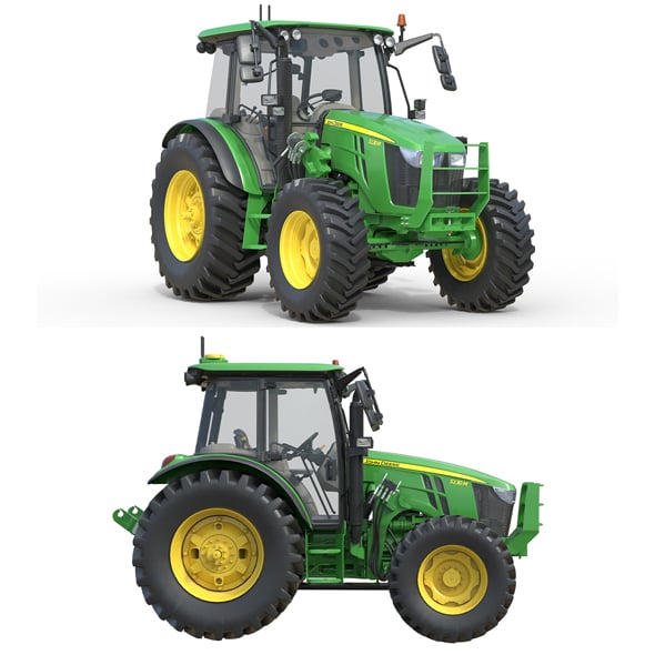 John Deree 5130M Tractor - 3DOcean Item for Sale