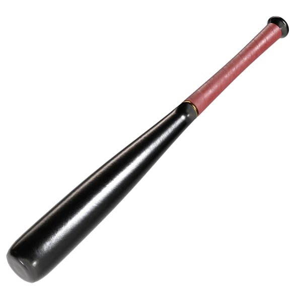 Baseball Bat Black - 3DOcean Item for Sale