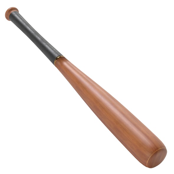 Baseball Bat Wooden - 3DOcean Item for Sale