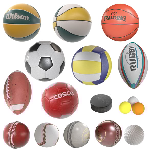 Balls Collection v1 - 3DOcean Item for Sale