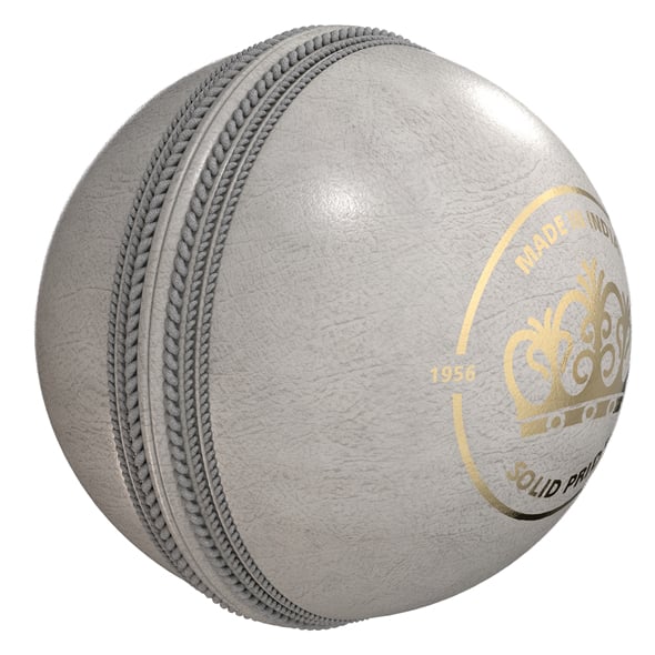 Cricket Ball White Crown - 3DOcean Item for Sale