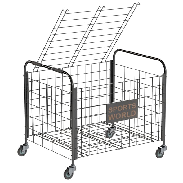 Metal Ball Storage Black Empty - 3DOcean Item for Sale