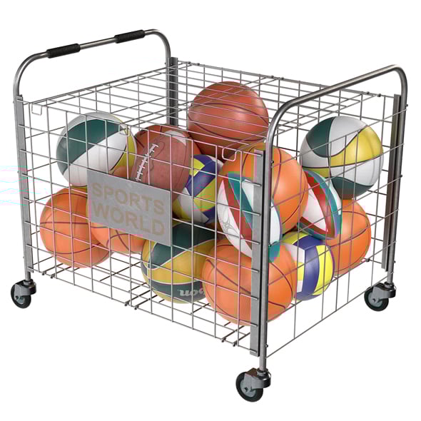 Multiple Balls Metal Ball Storage - 3DOcean Item for Sale