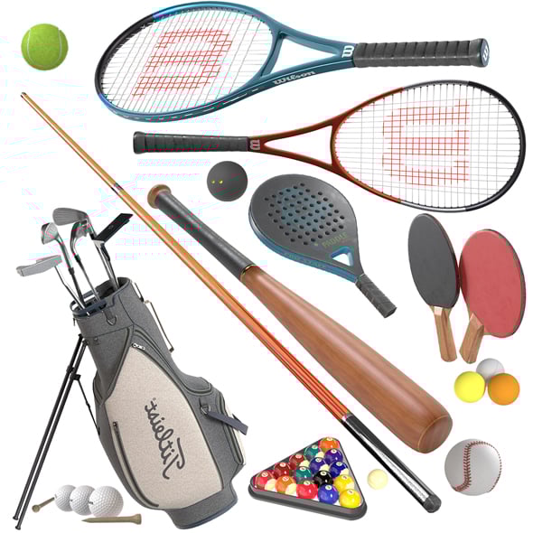 Sports Collection - 3DOcean Item for Sale