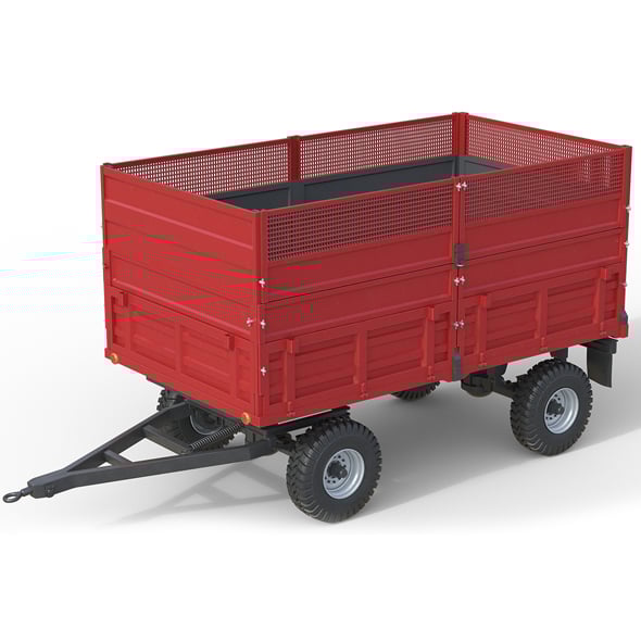 Celmak Dump Trailer - 3DOcean Item for Sale