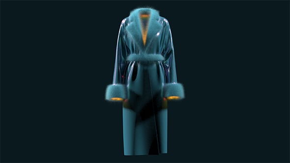 Girls Fur Jacket | Marvelous / Clo3d / obj / fbx - 3DOcean Item for Sale