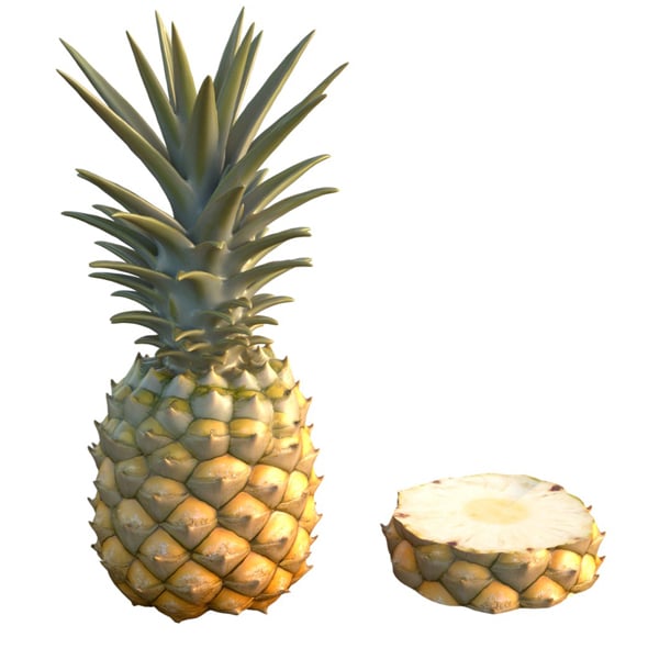 Pineapple Fruit - 3DOcean Item for Sale