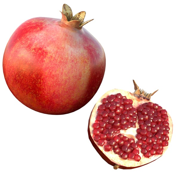 Pomegranate Fruit - 3DOcean Item for Sale