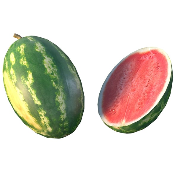 Watermelon Fruit - 3DOcean Item for Sale
