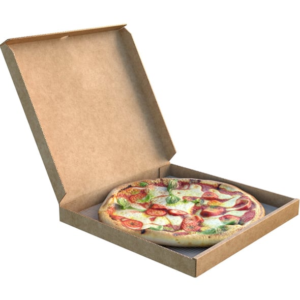 Pizza Box 7 - 3DOcean Item for Sale