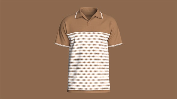Mens Open Collar-Polo | Marvelous / Clo3d / obj / fbx - 3DOcean Item for Sale