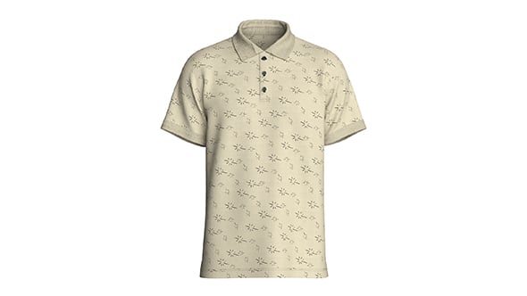 Polo Shirt-AOP | Marvelous / Clo3d / obj / fbx - 3DOcean Item for Sale