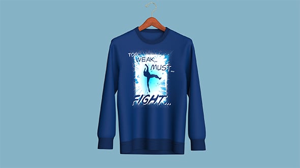 Sweatshirt-Fight | Marvelous / Clo3d / obj / fbx - 3DOcean Item for Sale