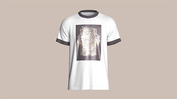 T-Shirt Limited | Marvelous / Clo3d / obj / fbx - 3DOcean Item for Sale