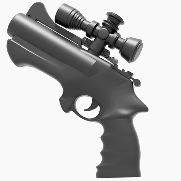 Pistolet - 3DOcean Item for Sale