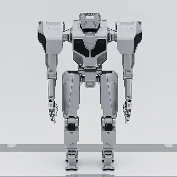 Humanoid Robot - 3DOcean Item for Sale