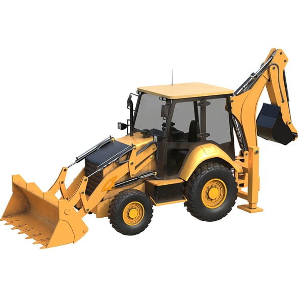Backhoe Loaders 426f2 3d Model - 3DOcean Item for Sale