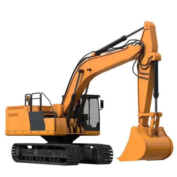 Excavators 336 3d Model - 3DOcean Item for Sale