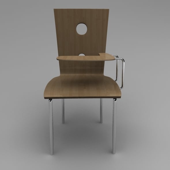 Classroom Chair - 3DOcean Item for Sale