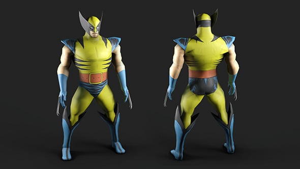 Marvel Comics Wolverine - 3DOcean Item for Sale