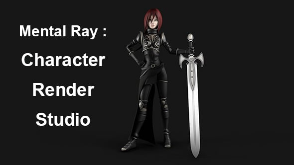 Character Render Studio - Mental Ray - 3DOcean Item for Sale