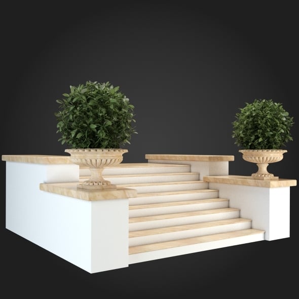 Staircase 006 - 3DOcean Item for Sale