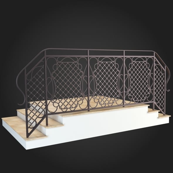 Staircase 018 - 3DOcean Item for Sale