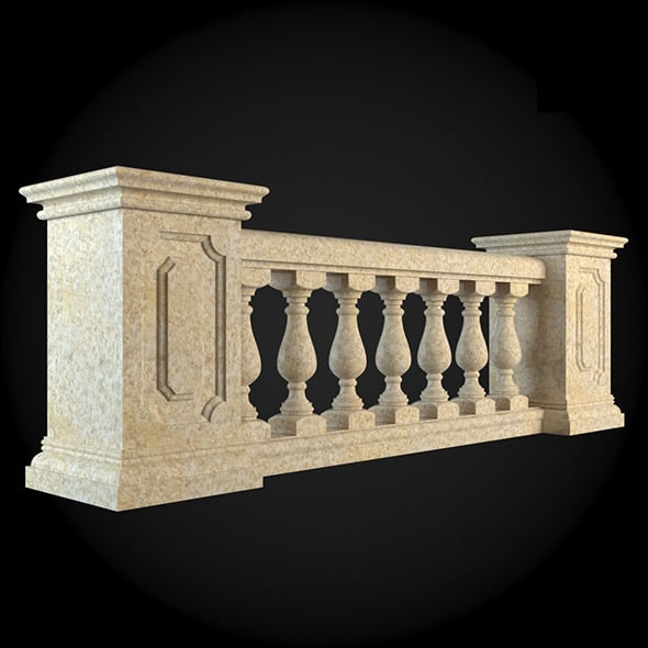 001_Baluster - 3DOcean Item for Sale
